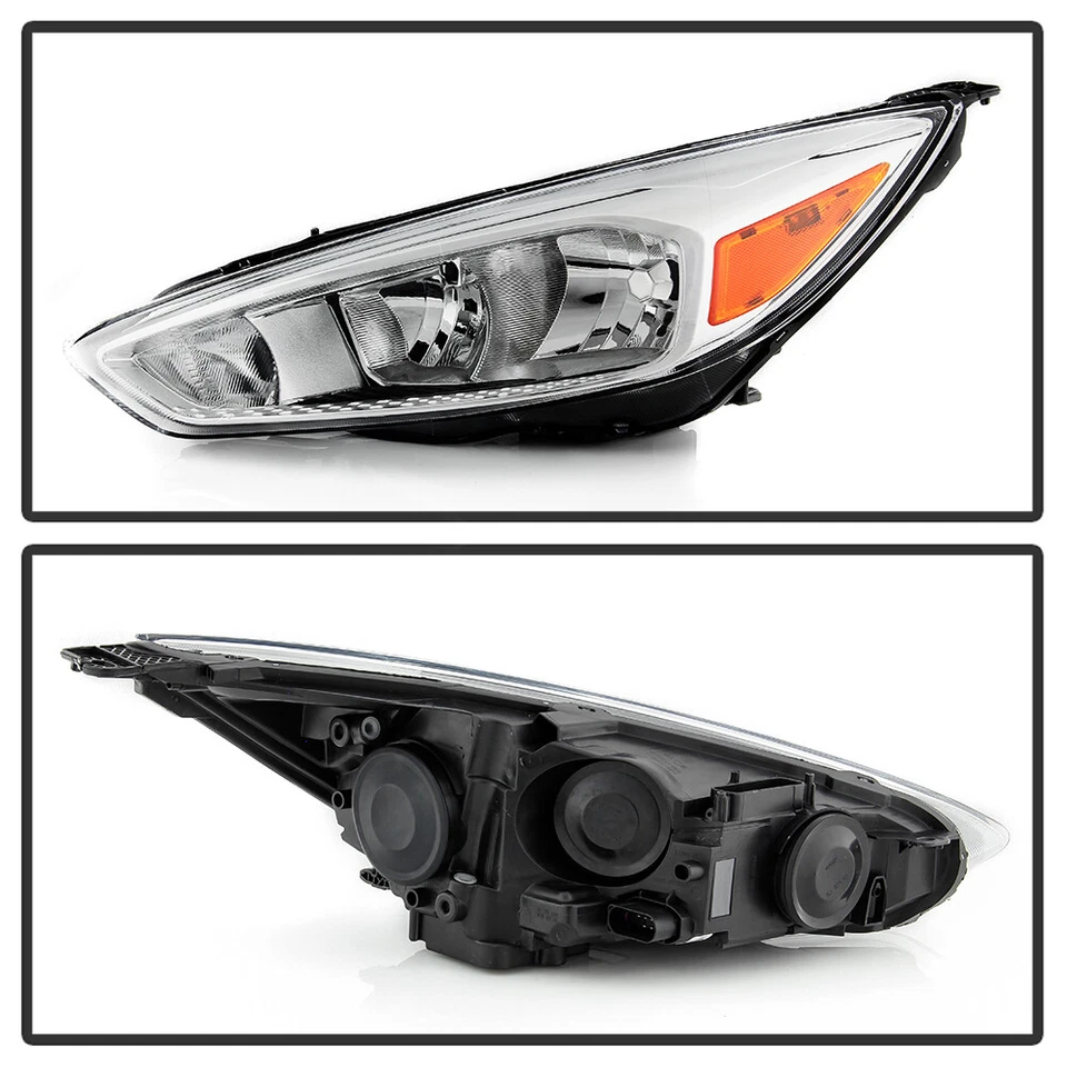 2015-2018 Ford Focus Headlights Lights Headlamps Lamps 15 16 17 18 Left+Right — 第 3/4 张图片