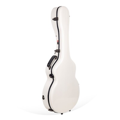 Crossrock Jazz Guitar Case - Fits 17'' Lower Bout Arch Top Jazz Acoustic Guitar