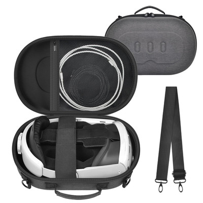 PAIYULE Hard Carrying Case for Meta Quest 13.58 x 8.66 x 6.3 inches, Black