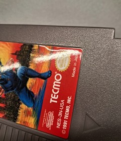 Ninja Gaiden III: The Ancient Ship of Doom Nes Excellent Condition 