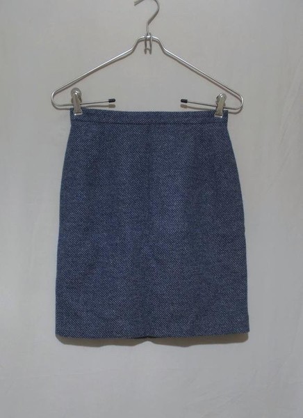 Women Gant Skirt Navy Wool 34 / XS / 42