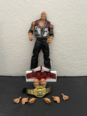 The Rock Final Boss Ultimate Edition Series 25 Action Figure loose