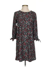 Mango Women Black Casual Dress XS