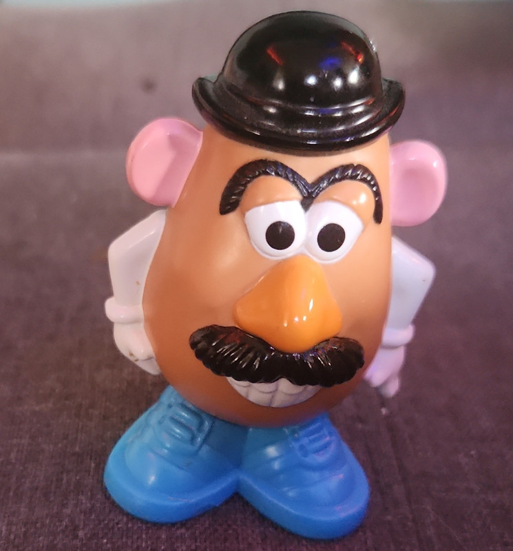 Mr. Potato Head Plastic Figure Toy/Candy Holder