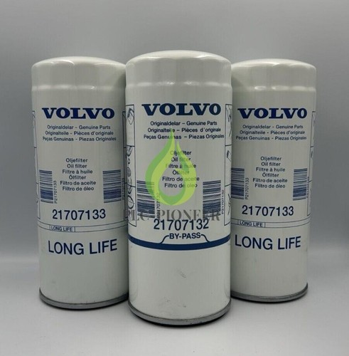 New Volvo D13 Oil Filters Kit 21707133 x2, 21707132 | eBay