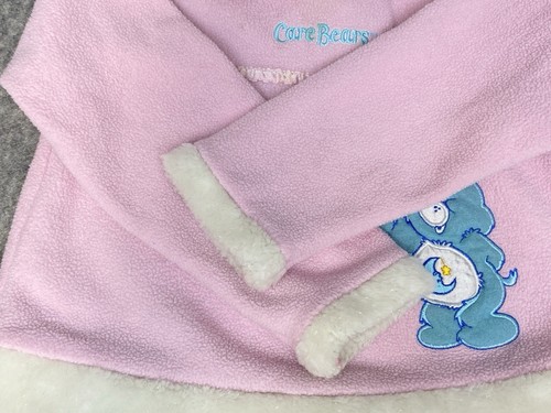 Y2K 2003 Care Bears Girls Top Shirt Fleece Jacket SIZE 4T Pink Winter Vtg - Picture 5 of 12