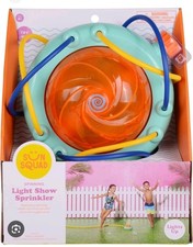 Sun Squad Spinning Light Show Sprinkler with Wiggling Tubes