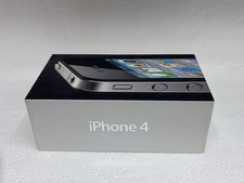 IPhone 4 ,16gb, Black, BOX ONLY All Paperwork/Pamphlets  Decals Included.