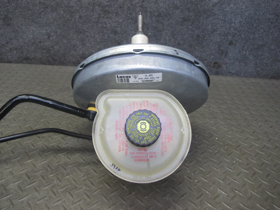 PORSCHE BOXSTER 986 M/T 2000-2004 FRENO CILINDRO MAESTRO REFUERZO DEPÓSITO DE LÍQUIDO Foto 4 de 4