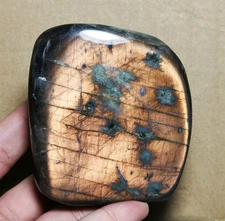 Raw NATURAL Rainbow Flash Labradorite Freeform QUARTZ CRYSTAL Healing