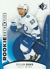 2025-26 SP Upper Deck Rookie Authentics Dylan Duke #104 (RC) Blue