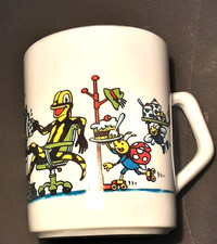 Keramik-Tasse/Becher Motiv Comik wie Lurchi S...