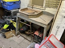 Vintage Dryad Leicester Pottery Wheel with Standing Treadle