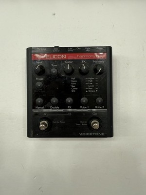 TC Helicon Voicetone Harmony G XT Vocal Effect Pedal + Power Supply