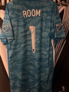 Columbus Crew MLS Eloy Room #1 Signed Game Worn Jersey With COA Alumni #s