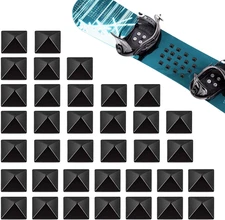 36Pcs Self-Adhesive Snowboard Stomp Pad Pyramid Studs for Enhanced Grip