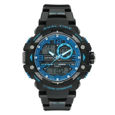 Armitron Men's Casual Blue Analog-Digital Sport Watch 20/5062BLUTB
