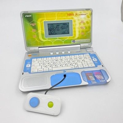 VTech Nitro Jr. Notebook Electronic Learning System Brain Trainer Super Sports