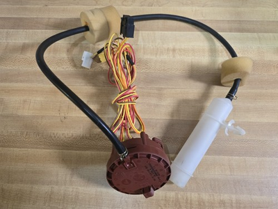 #ad GE WH12X10522 WH12X10307 Washer Water Level Pressure Switch w wiring USED $51.23