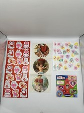 Valentine s stickers lot, Including VTG Stickers By The Yard By Mrs Grossman s