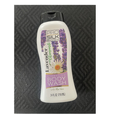PRO SILK BODY Lavender Chamomile Hydrating Body Wash with Aloe Vera 24 fl oz