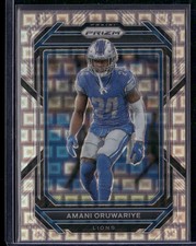 2022 Panini Prizm Amani Oruwariye Pandora Prizm /400 #101 Detroit Lions