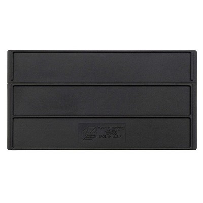 QUANTUM STORAGE SYSTEMS DSS405 Divider,10 1/8 in,Black,6,PK6 24K174