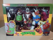 2021 NECA Teenage Mutant Ninja Turtles Dirtbag & Groundchuck  Nickelodeon 2-Pack