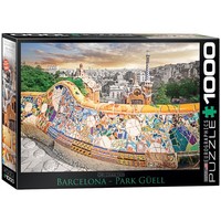 Puzzle 1000 Teile Eurographics Barcelona Park GüEll, Kunst, Landschaft