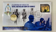 2025 100 Years of the Royal Australian Corps Of Signals PNC Limited to 6500-Save