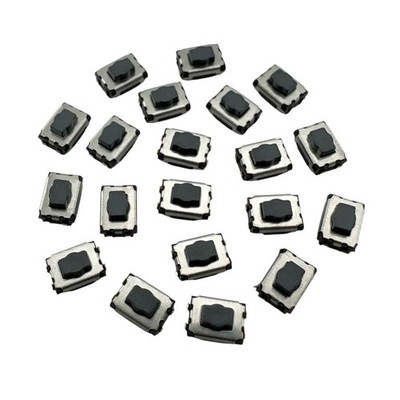 20 Pcs - Tactile SMD Push Button 4-Pin Micro Switch 4.7x3.5x2.5mm 200gf