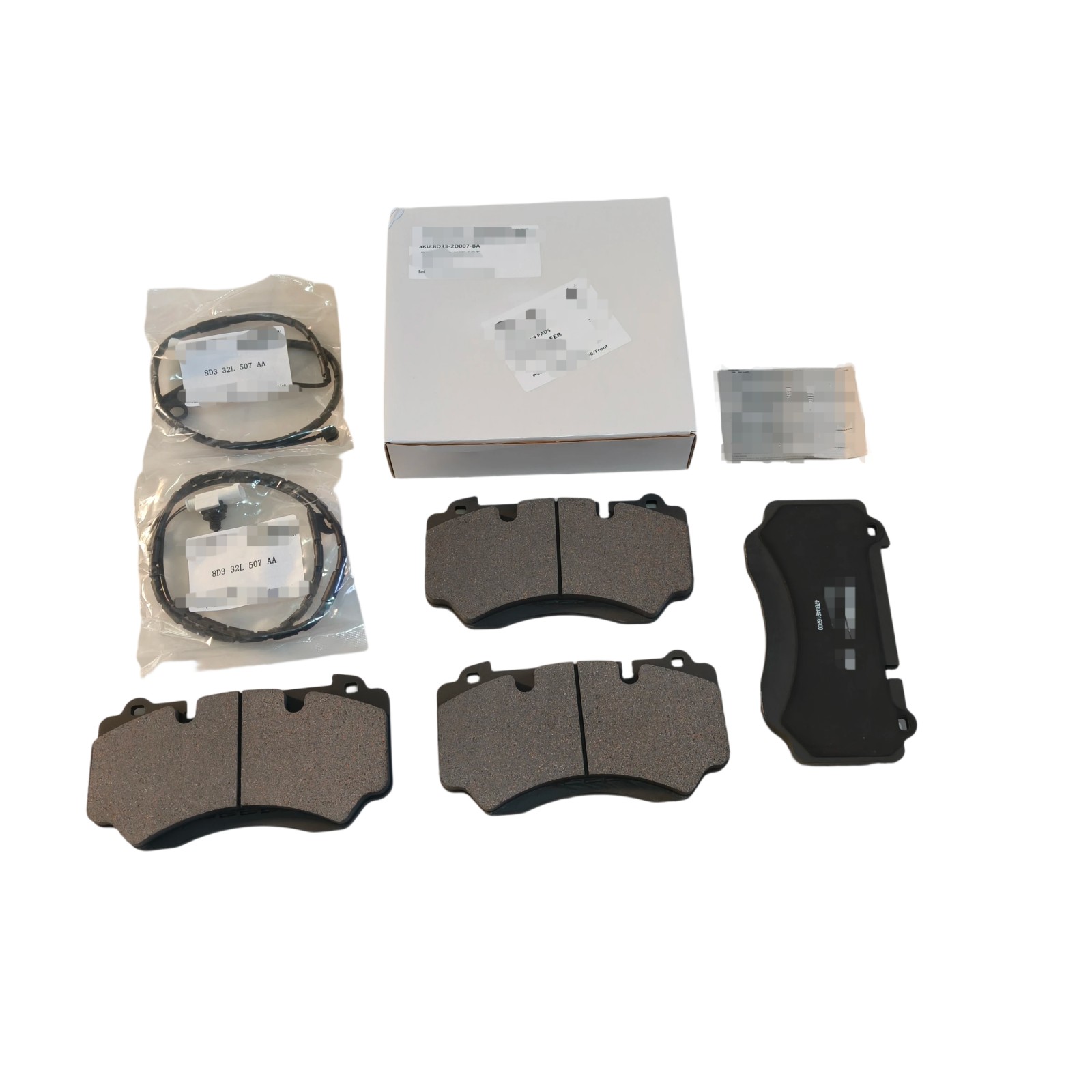 For 2013-2016 Aston Martin DB9,Vanquish,DBS,Virage Front Brake Pad 8D33-2D007-BA
