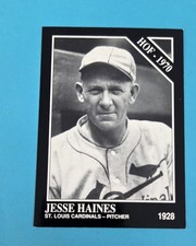 1991 Conlon Collection TSN No MLB Logo #43 Jesse Haines STL BASEBALL Card N3