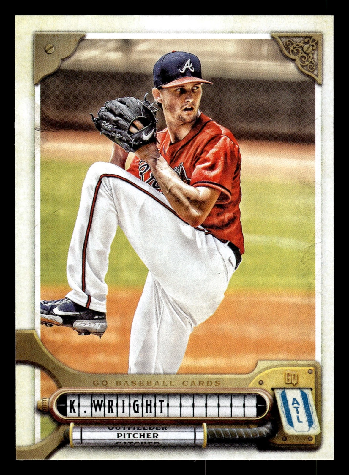 2022 Topps Gypsy Queen  #31 Kyle Wright  Atlanta Braves  Baseball Card