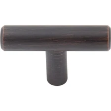Bar Cabinet Pull, 50mm Overall Length, Vintage Bronze by Stone Harbor Hardware