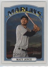 2021 Topps Heritage High Number SP Matt Joyce #421 02ri