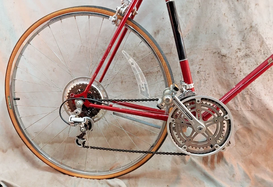 1984 Raleigh Super Record Touring Road Bike 60cm Large Lugged Butted Steel 12SPD - Image 3 of 4