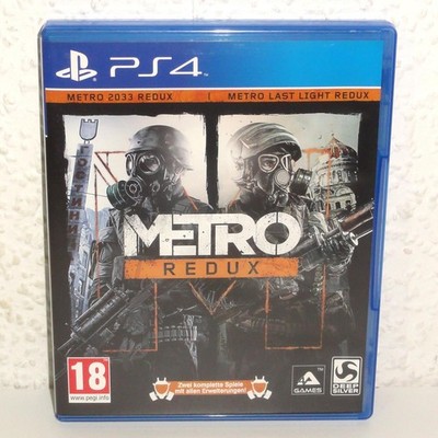 PS4 Playstation 4 Spiel Metro Redux = Metro 2033 + Metro Last Light Uncut USK18