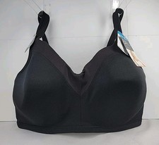 Bali Cool Comfort Full Coverage Underwire Bra Size 38c Style DF6566 Black NWT