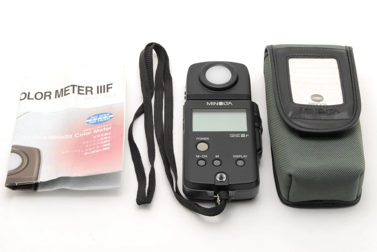 その他 MINOLTA COLOR METER III F Minolta Light Meter Iii for sale | eBay