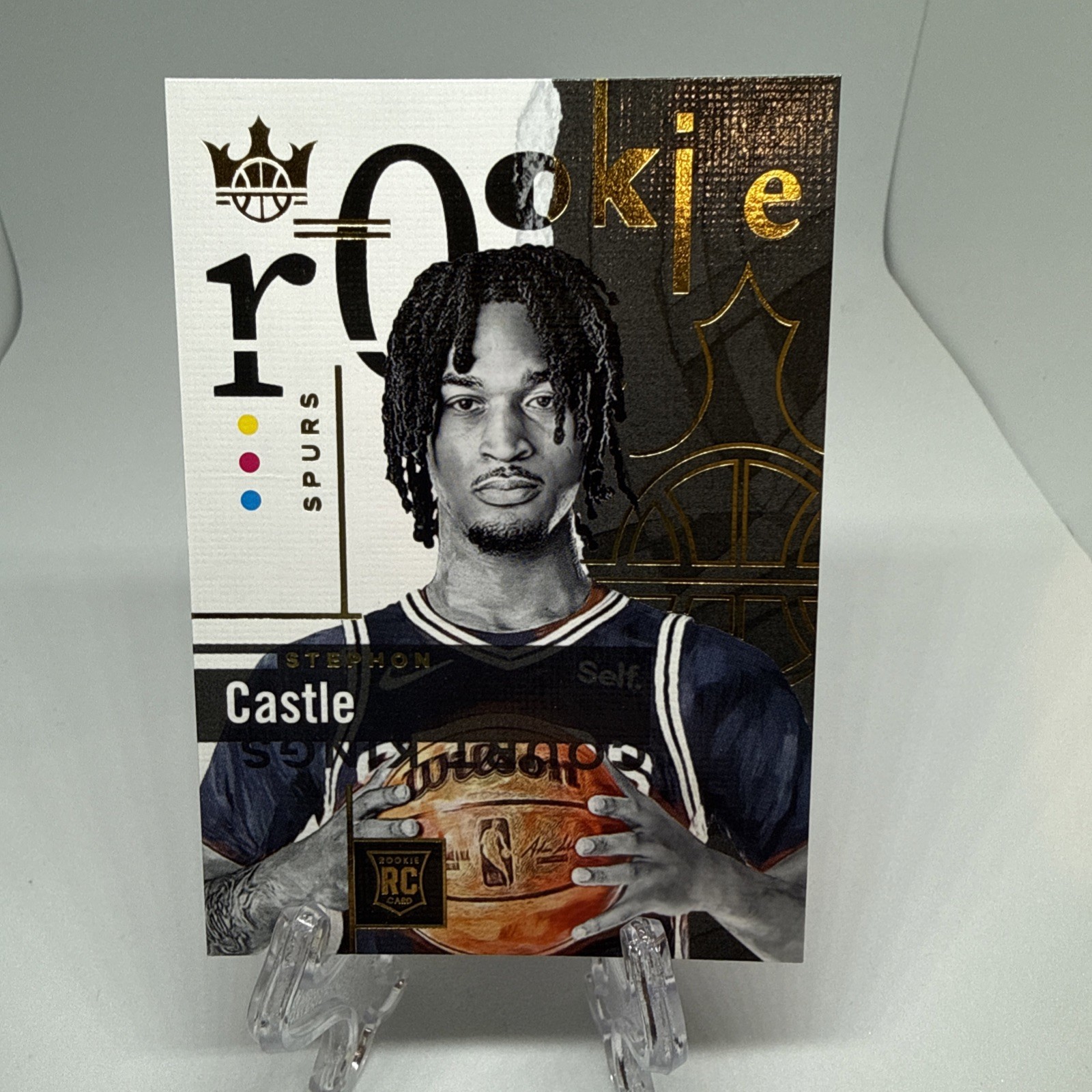 2024-25 Panini Court Kings Stephon Castle #116 RC Rookies I Level 1