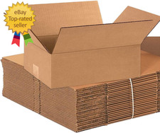 Shipping Boxes 12"L X 9"W X 4"H25-Pack Small to Medium Corrugated Cardboard Box