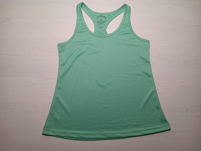 GALAXY BY HARVIC Racerback Top Women's Green Medium  Pullover Active See Pics