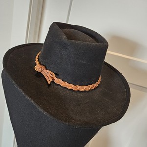 Chapeau Western Cowboy Paille Miller Bros. Westerns - Marron - Taille 6 - USA