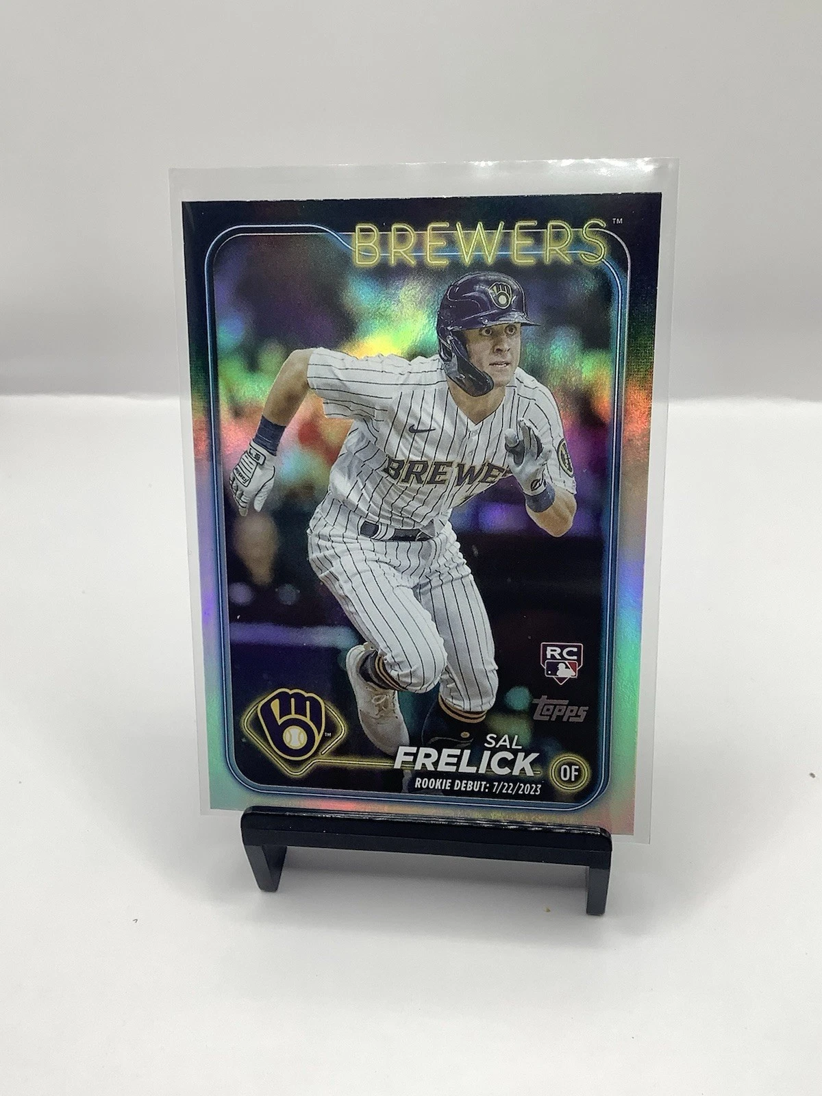 2024 Topps Update Series - Rookie Debut Sal Frelick #US10 Rainbow Foil (RC)