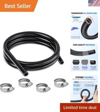 5ft High-performance Transmission Cooler Hose 38 Id 1800 Psi Burst Pressure 5ft High-performance Transmission Cooler Hose 38 Id 1800 Psi Burst Pressure
