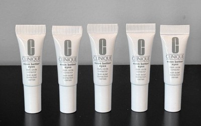 (5) CLINIQUE -Even Better Eyes- Dark Circle Corrector - Travel/Sample Size - NEW