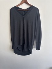 Grey COS Jumper Size Medium Minimalist Designer Knit Sweater