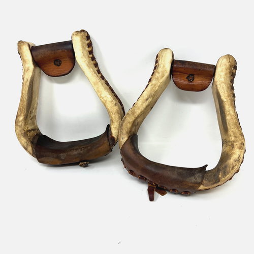 Paire D'étriers Pour Selle Western, Cuir Brut, Pour Cheval Ou Poney, équipement Débutant