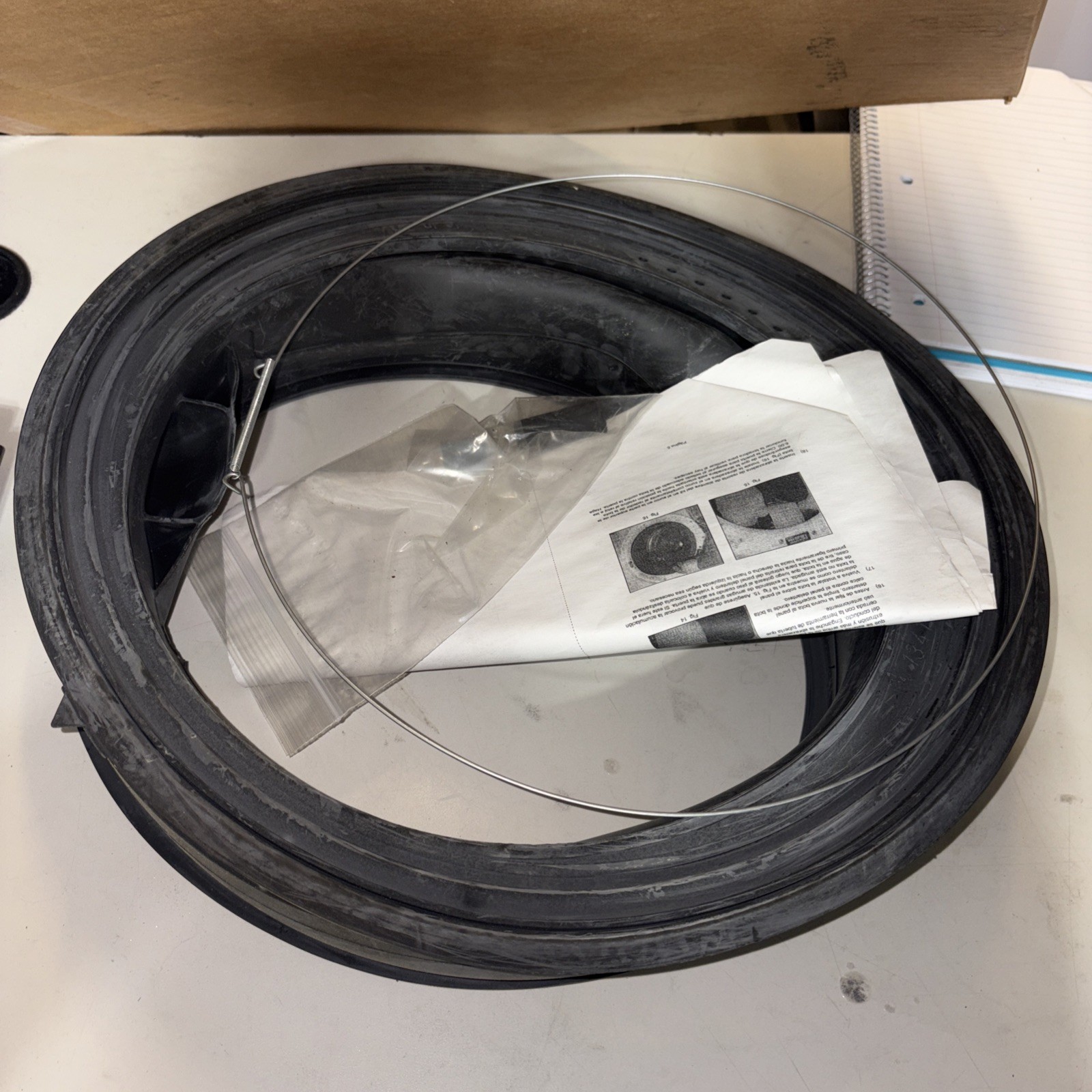 Electrolux Washer Door Bellow Kit 5303937187 New Open Box Replacement